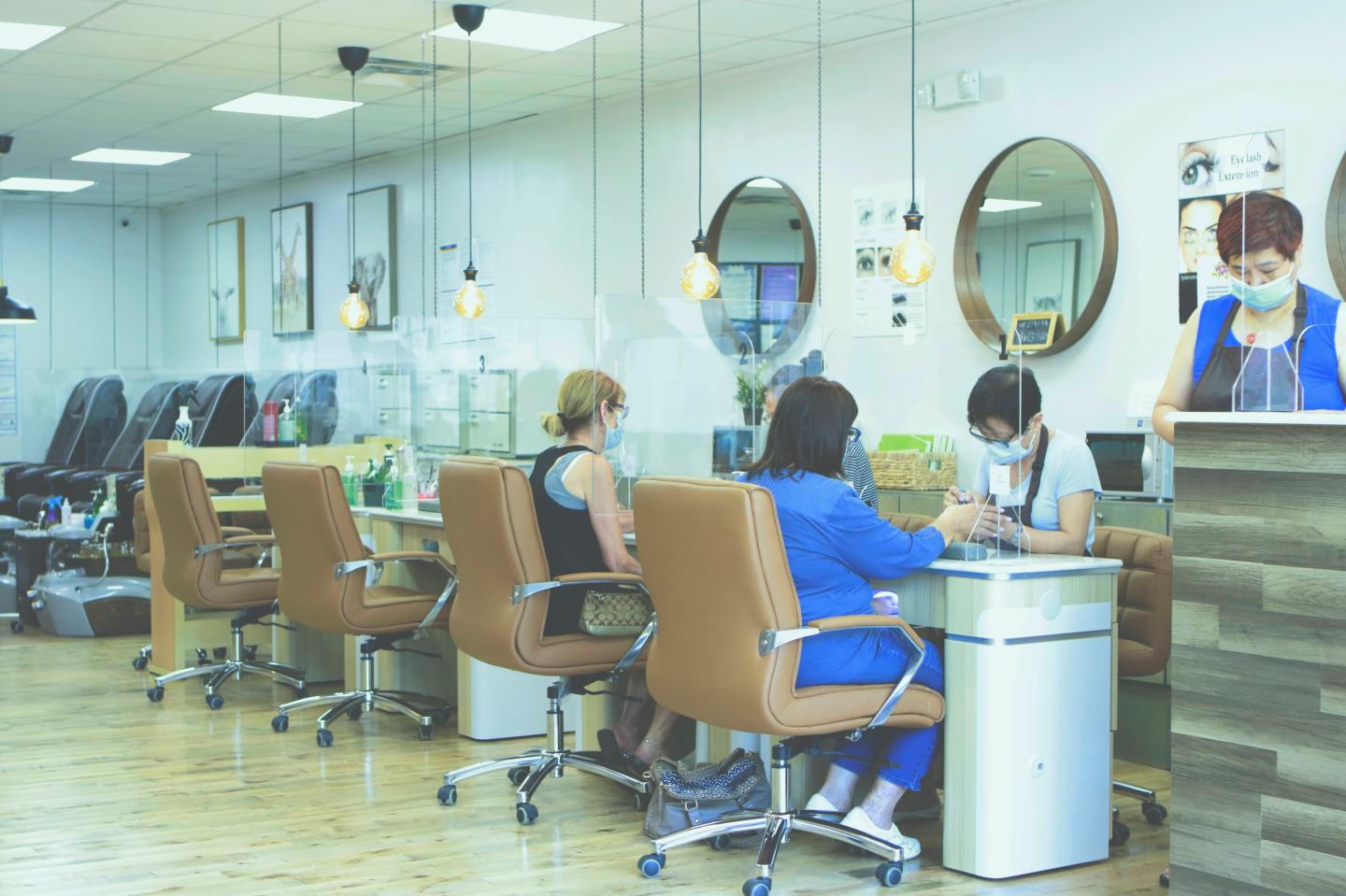 Salon pedicure chairs