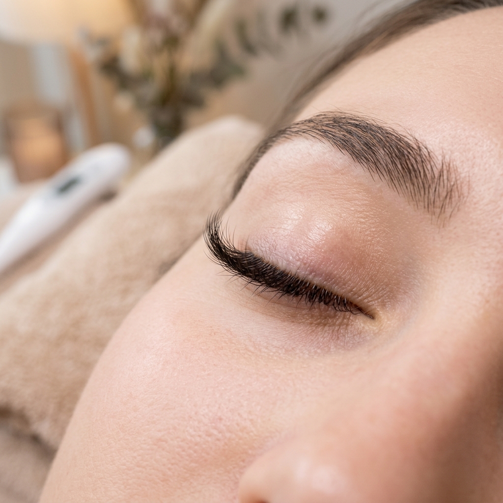 Eyelash extension service