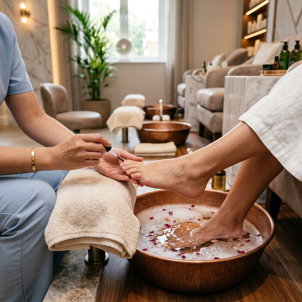 Pedicure service
